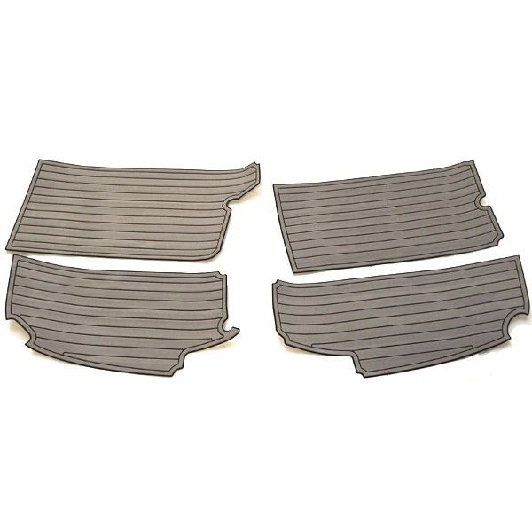 Larson Cabrio Boat Swim Platform Mats 8175-1208 - Gray (set of 4)