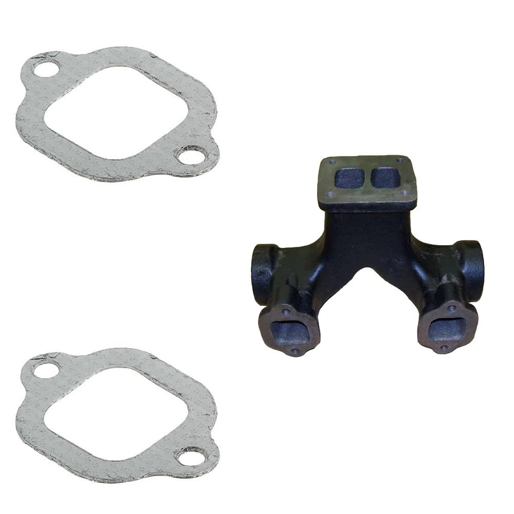 Manifold & Gasket Fits Case/Internati Onal Harvester Replaces 1342786C1