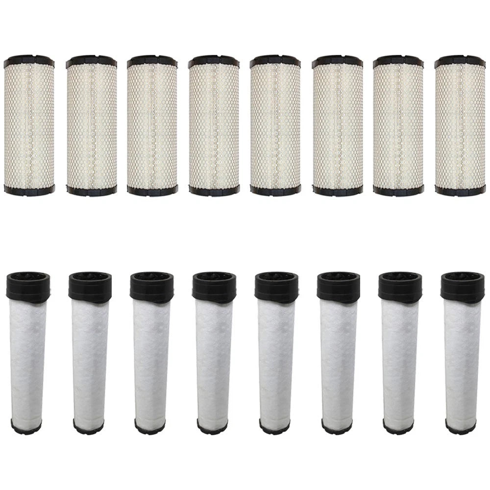 8 Pack: Inner and Outer Air Filters Fits Skyjack Replaces 00181071
