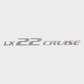 G3 SunCatcher Boat Decal 73404967 - LX 22 Cruise Silver Sticker