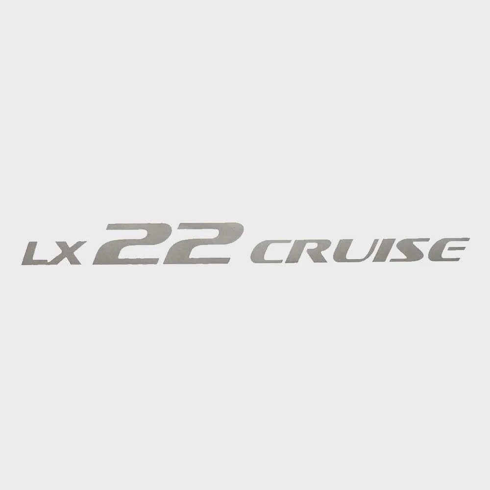 G3 SunCatcher Boat Decal 73404967 - LX 22 Cruise Silver Sticker