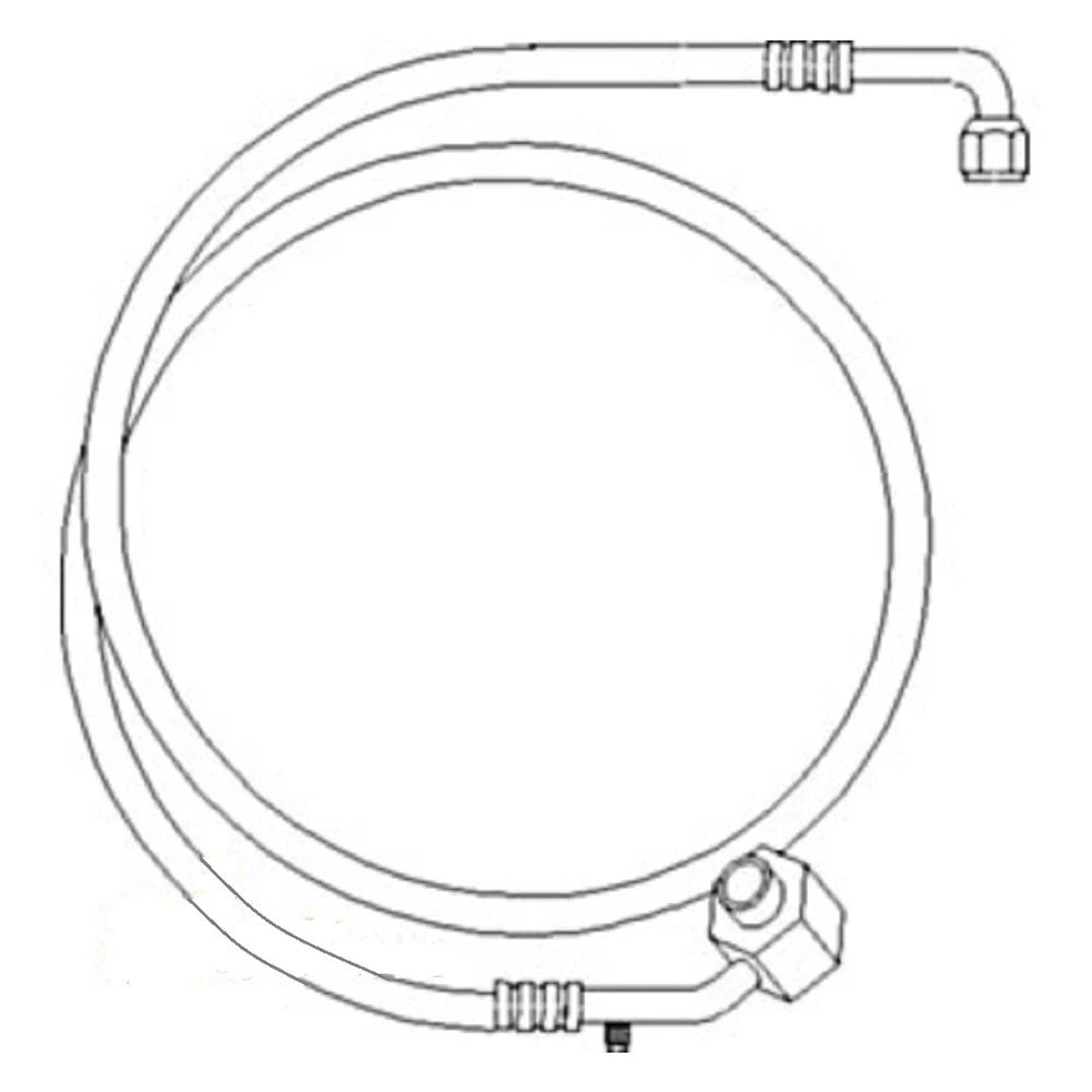 70276112 Compressor to Condensor Line Fits Allis Chalmers 8030 8050 8070