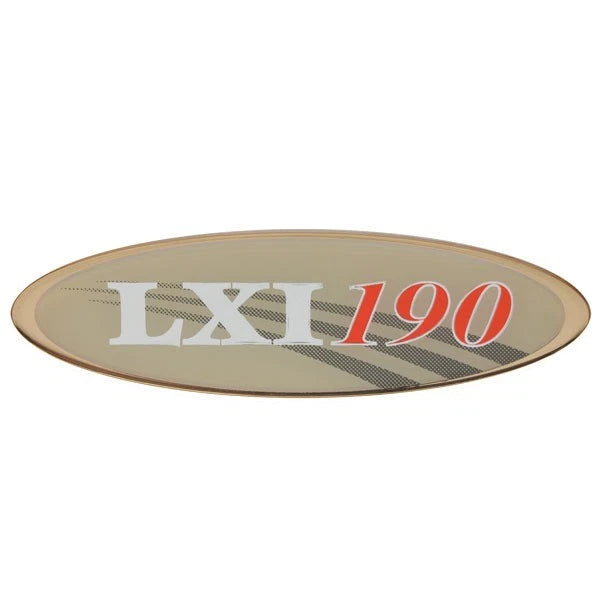 Larson Boat Raised Decal LXI 190 0572584 - 6 3/8 X 1 7/8 Inch