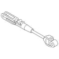 D8NNA937AB Yoke Rod Assembly with Fork Fits Ford Holland Tractor TW15 TW2