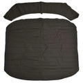 SunCatcher Pontoon Boat Bimini Cover 73524440 - X 24 SS Black