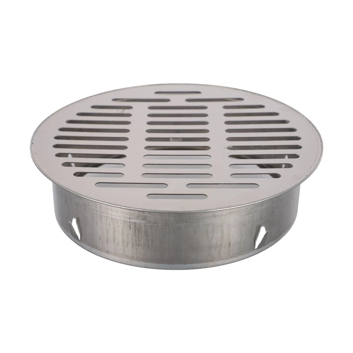 Stainless Steel Floor Drain Hollow Design Prevents Blockage Outdoor Use