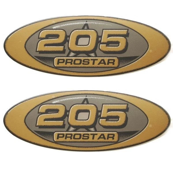 Mastercraft Boat Emblem Decal Sticker - ProStar 205 Raised (pair)