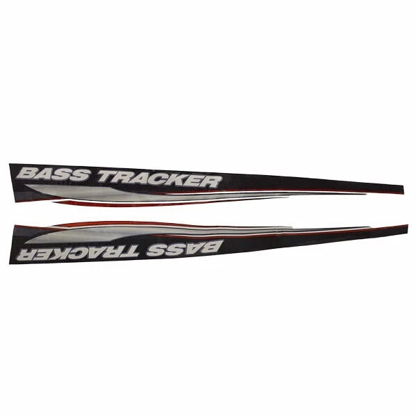Bass Tracker Boat Decal 73044 - 173045 - 110 1/2 Inch (set of 2)