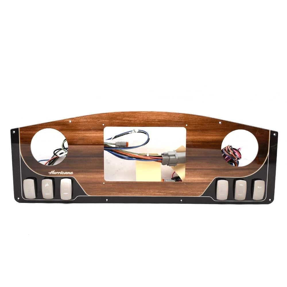 Hurricane Boat Dash Panel Kit 14855 - SunDeck 2690 Woodgrain Black