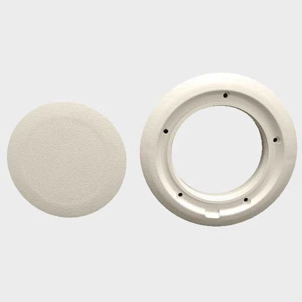 Jim Black Boat Deck Plate 586-4-02 - Pry Out 4 3/8 Inch Amherst White
