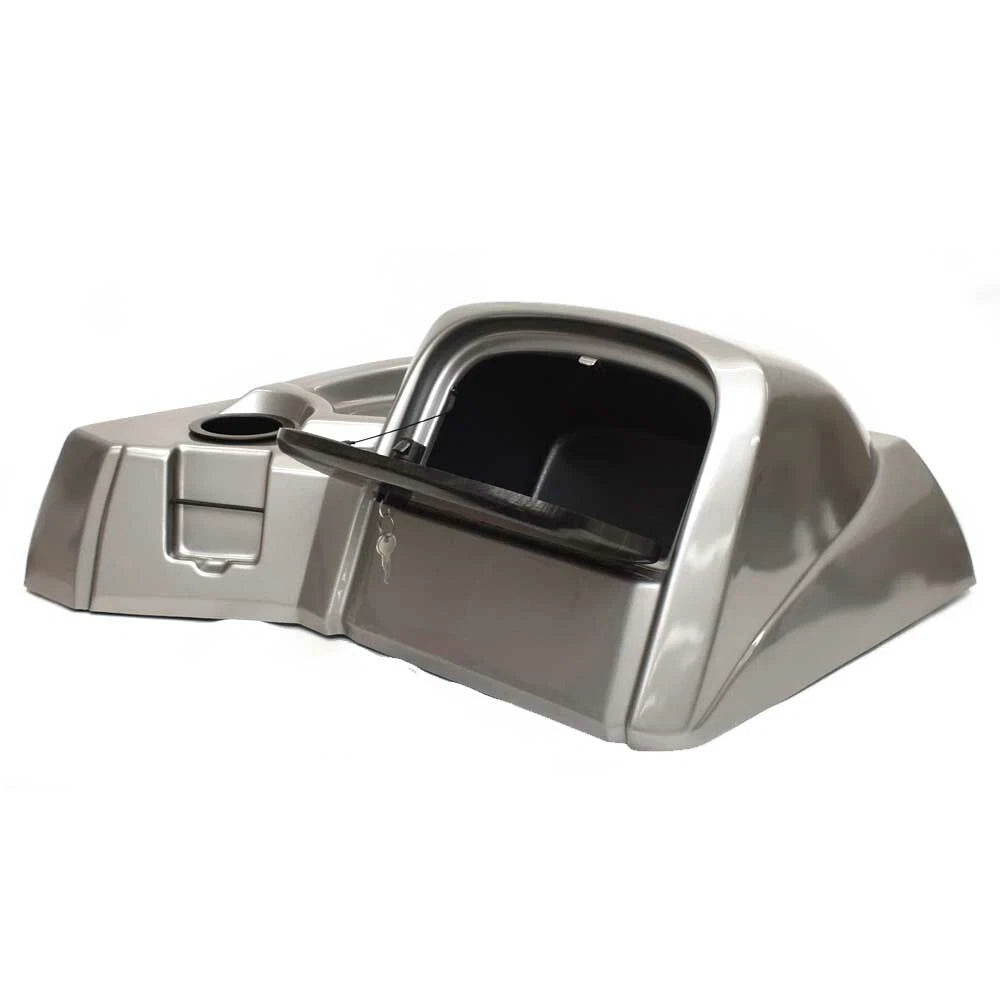 G3 Boat Glove Box Panel 73427405 - Dash Console Locking Silver