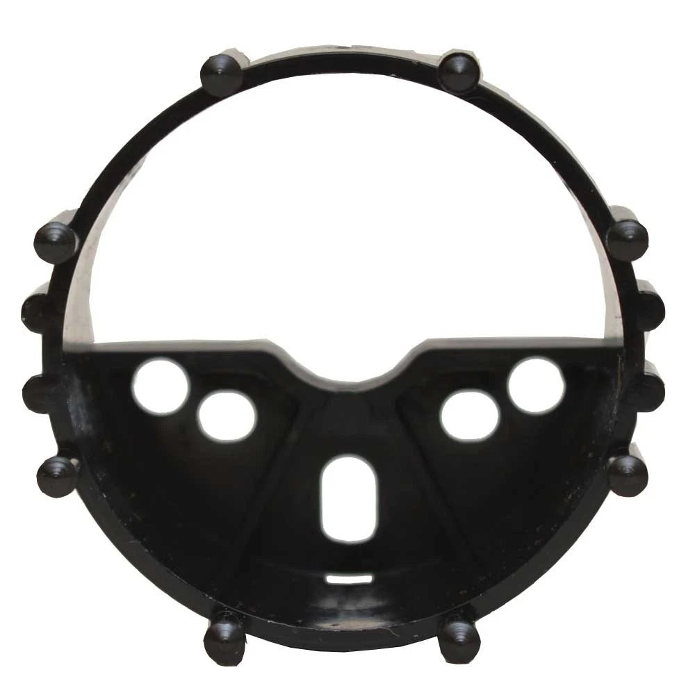 Faria Boat Replacement Gauge Bracket - 2 1/8 Inch Black Plastic