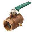 Marine Hardware Boat Inline Valve BVLV1.500-FPHL - 1 1/2 Inch Brass