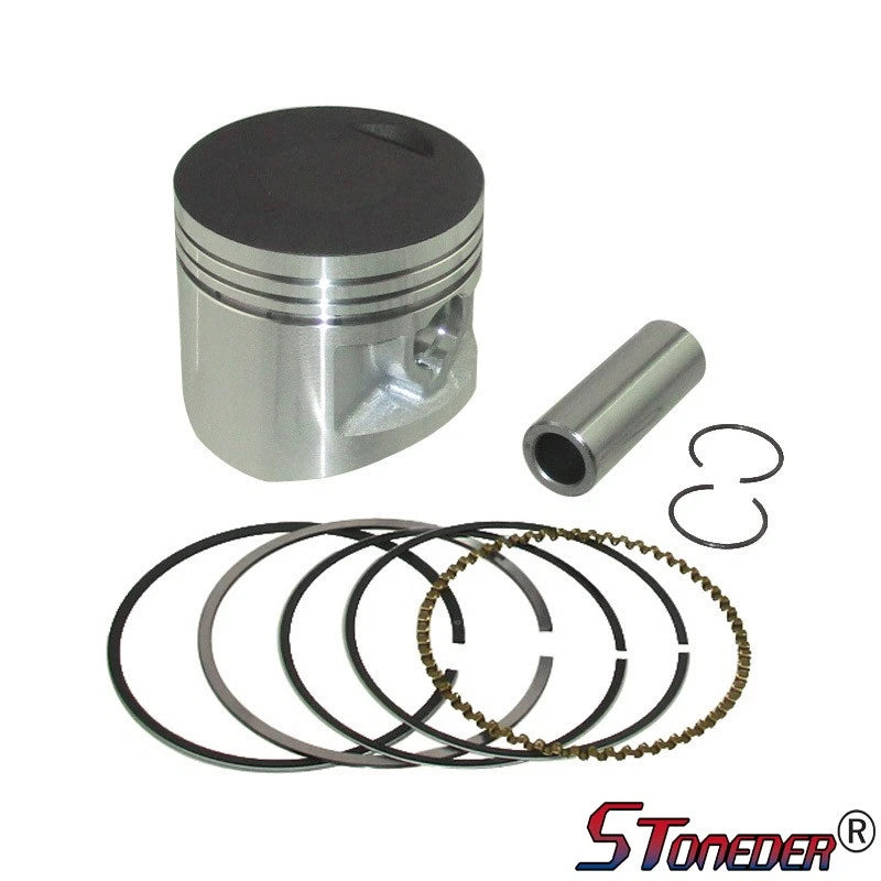 STONEDER Lifan 140cc Engine Piston Kit 55mm 15mm Pin for Motorcycle Pit Bike