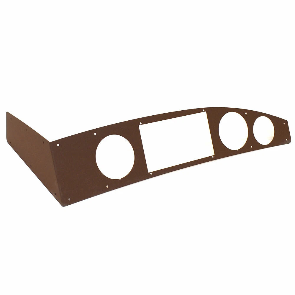 Cobalt Boat Blank Dash Panel 503172WB - 30 3/4 Inch Brown Aluminum