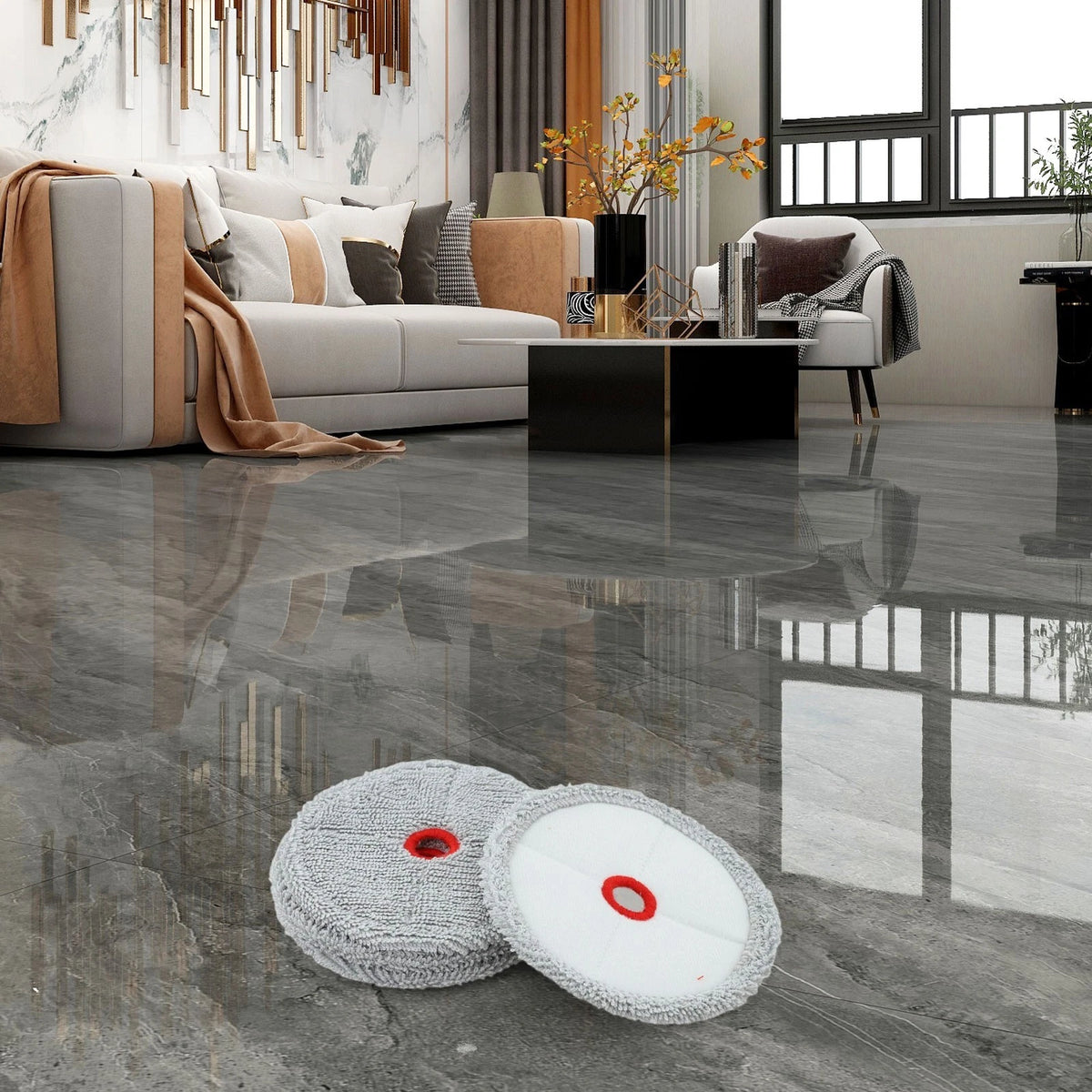 4 or 10 Mop Cloth Pack for LG Roboking Ai Vacuum Cleaner for Easy Maintenance