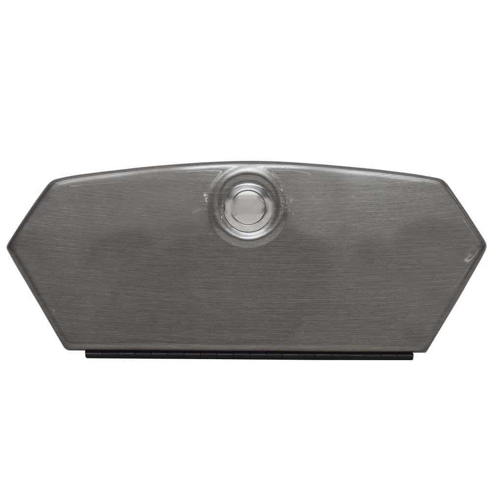 Malibu Boat Glove Box Door 5512546 - with Push Button Latch Silver