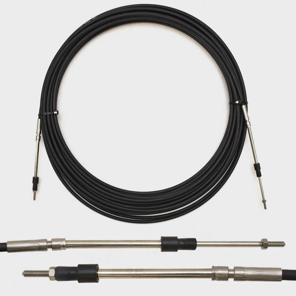 Uflex Boat Control Cable C8X62 - 33C Universal Black 62 Feet