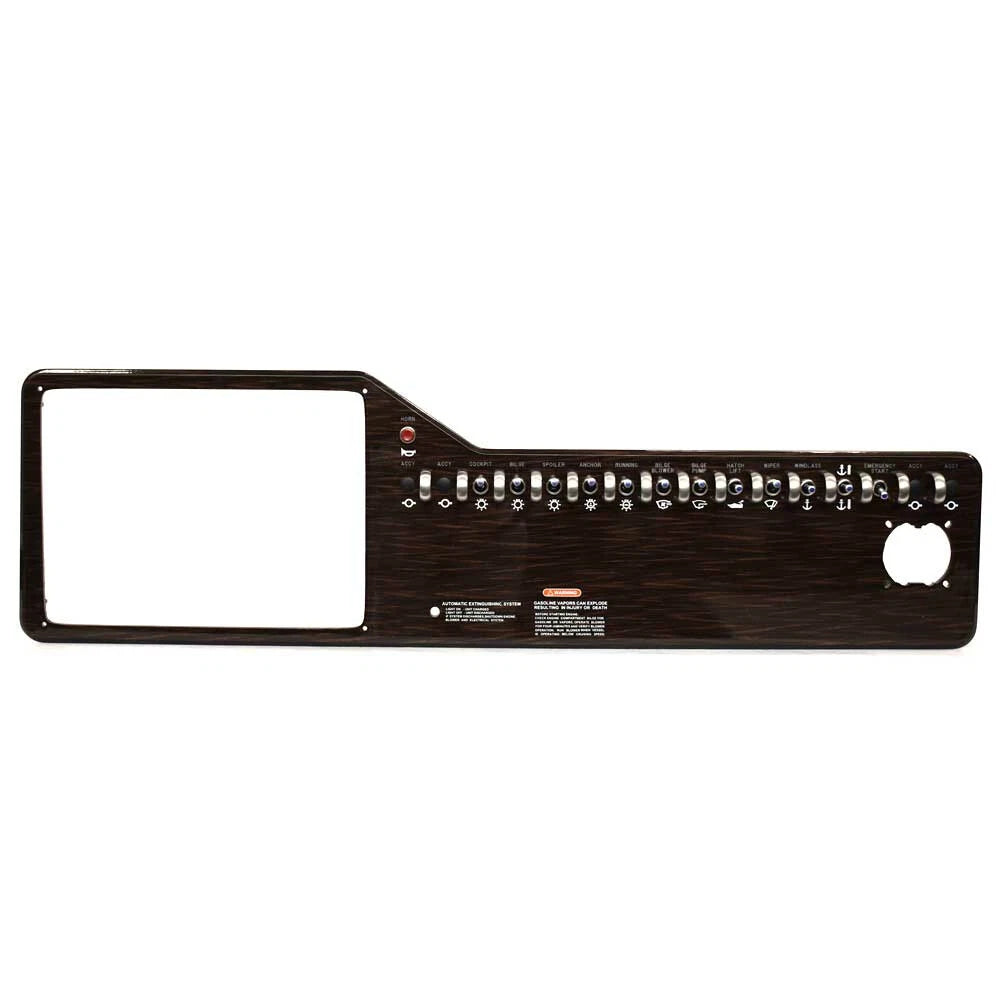 Sea Ray Boat Dash Switch Panel 2198694 - 350 Sundancer 2016 Woodgrain