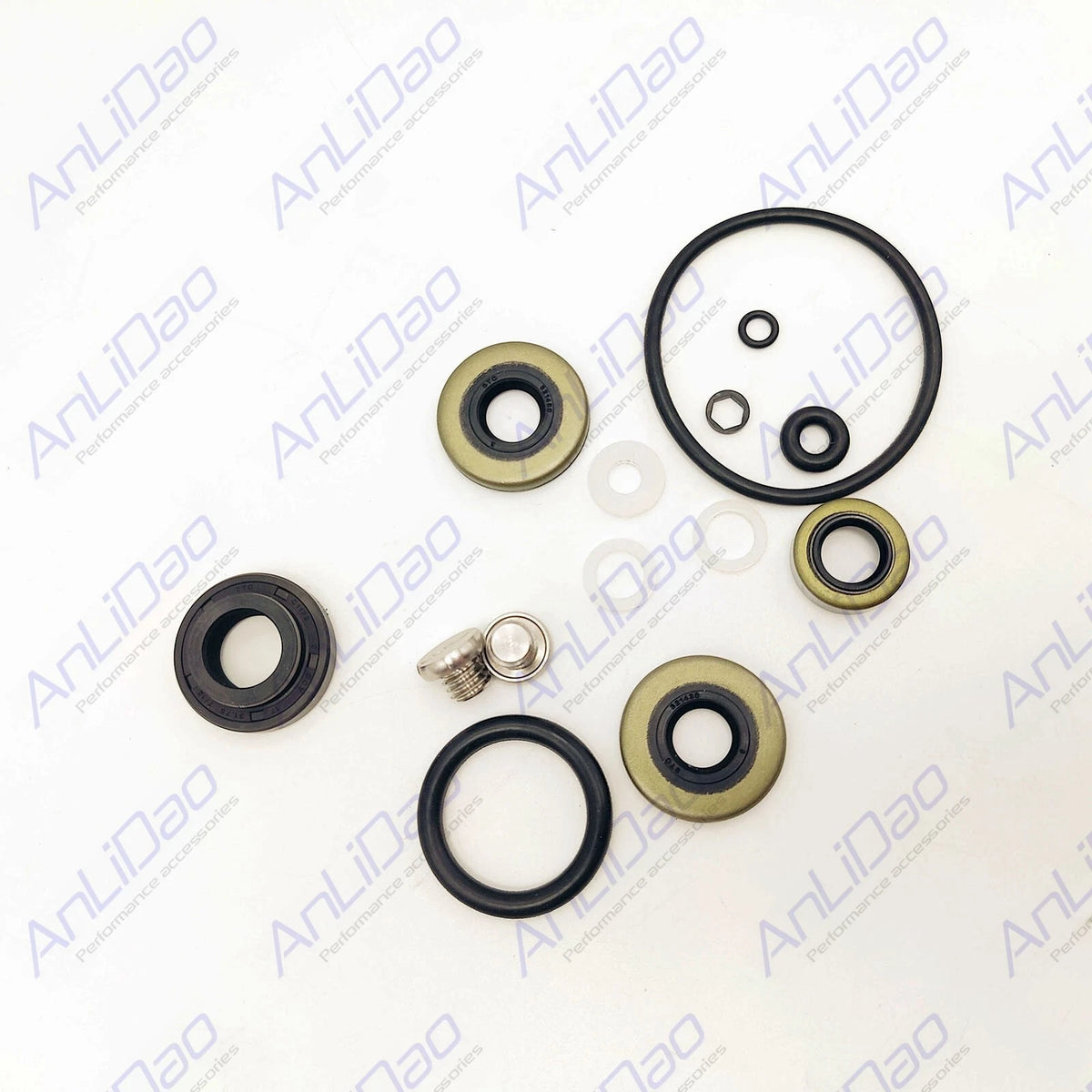 Evinrude Johnson Omc Lower Gearcase Seal Kit with Drain Screws 26-00077 18-2656
