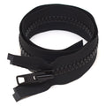 YKK Boat VISLON Zipper - No. 10 Black 80 Inch Double Pull