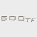 Tahoe Boat Raised Emblem Decal 181600 - 500 TF Silver Sticker