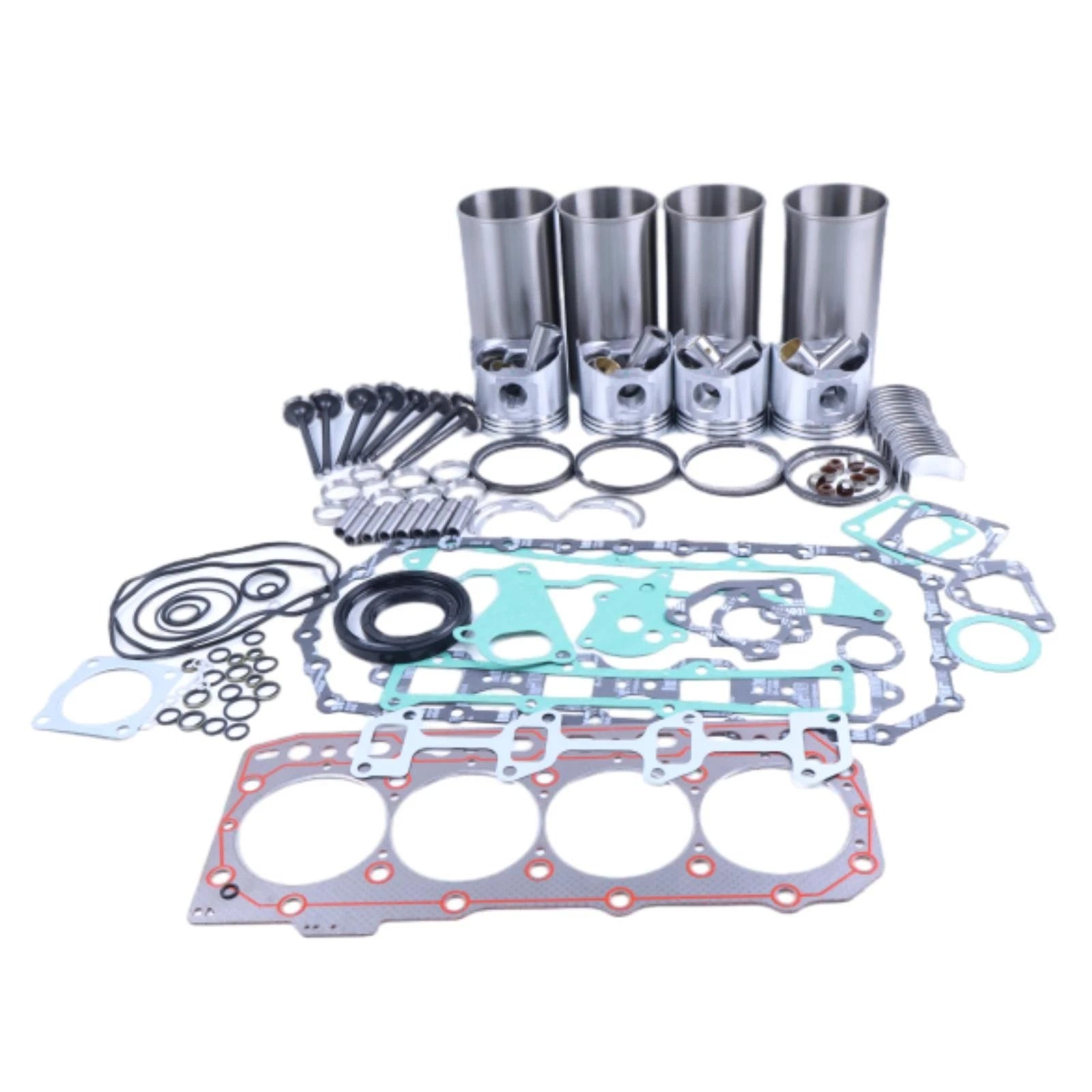 Overhaul Rebuild Kit for Yanmar 4TNV88 Marine Engine 4JH4E 4JH5E