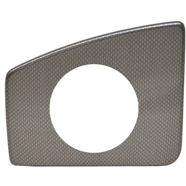 Hurricane Sundeck 2690 Boat Blank Gauge Panel - Silver Plastic