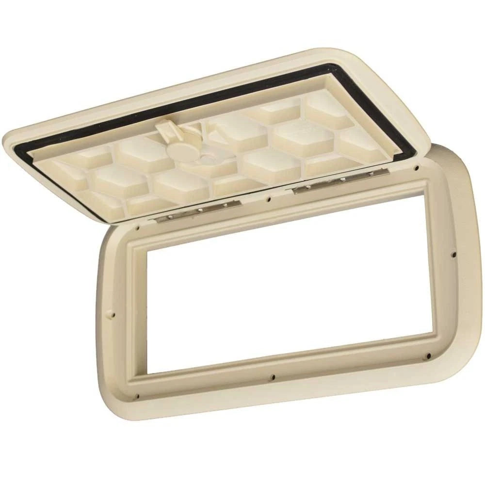 Jim Black Boat Deck Hatch 581-714-01 - 11 3/4 X 5 1/8 Marine White