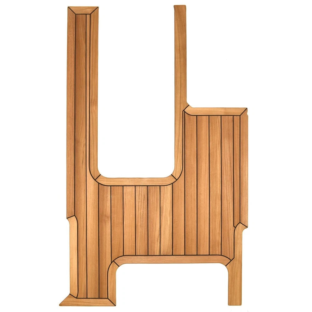 Cobalt R33 2022 Boat Forward Walk Teak Floor Panel - Teakwood