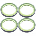 4X Bushing Dust Seal 130-09-12931 for Komatsu PC60-7 PC60-8 PC130-7 PC130-8