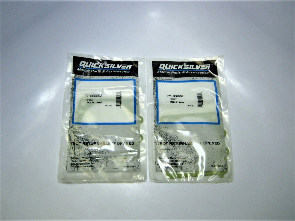 Quicksilver 27-888692 2 Pack OEM Mercury MerCruiser Marine Engine Gaskets