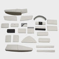 Larson Boat Interior Cushion Set 309148 - LX 160 White (kit)