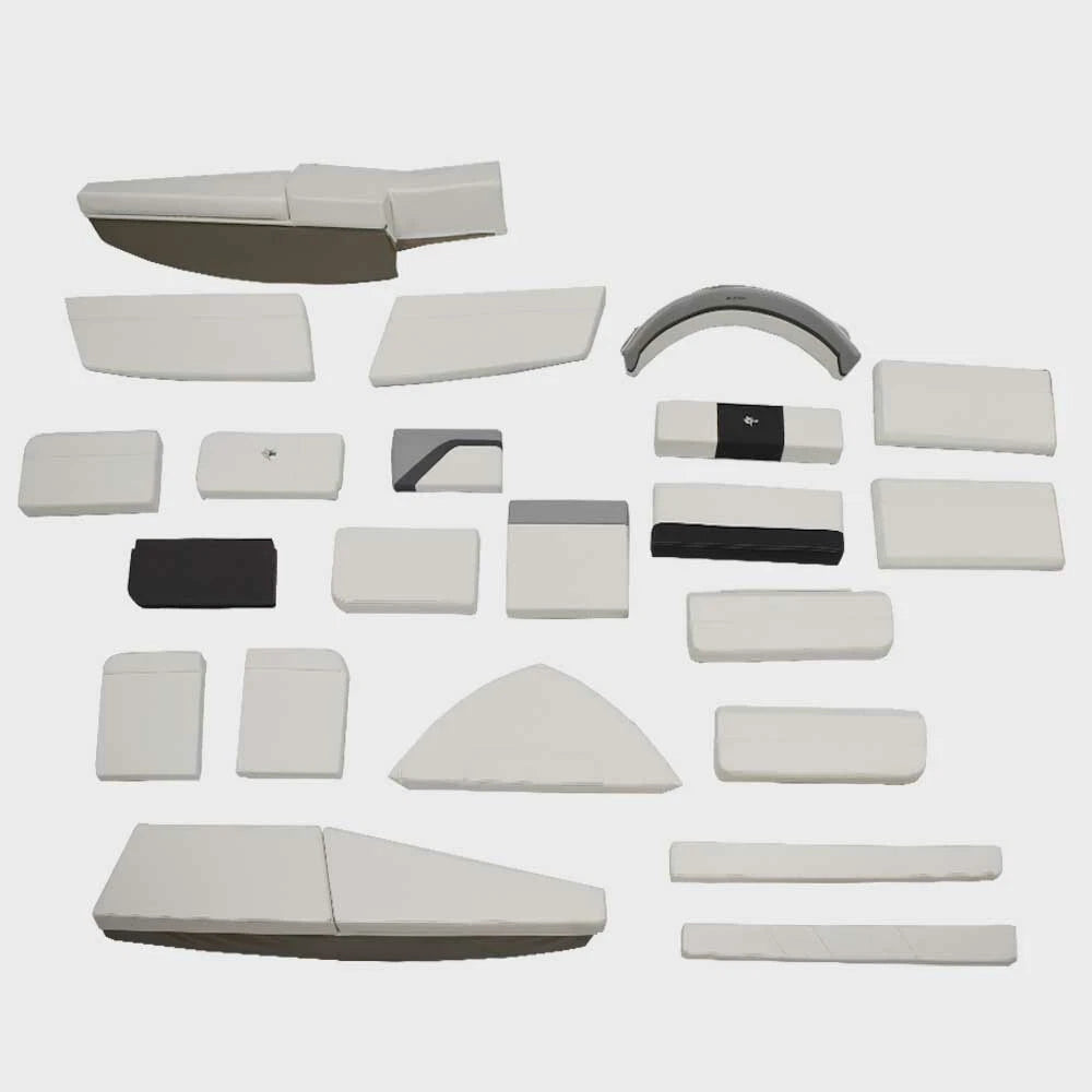 Larson Boat Interior Cushion Set 309148 - LX 160 White (kit)