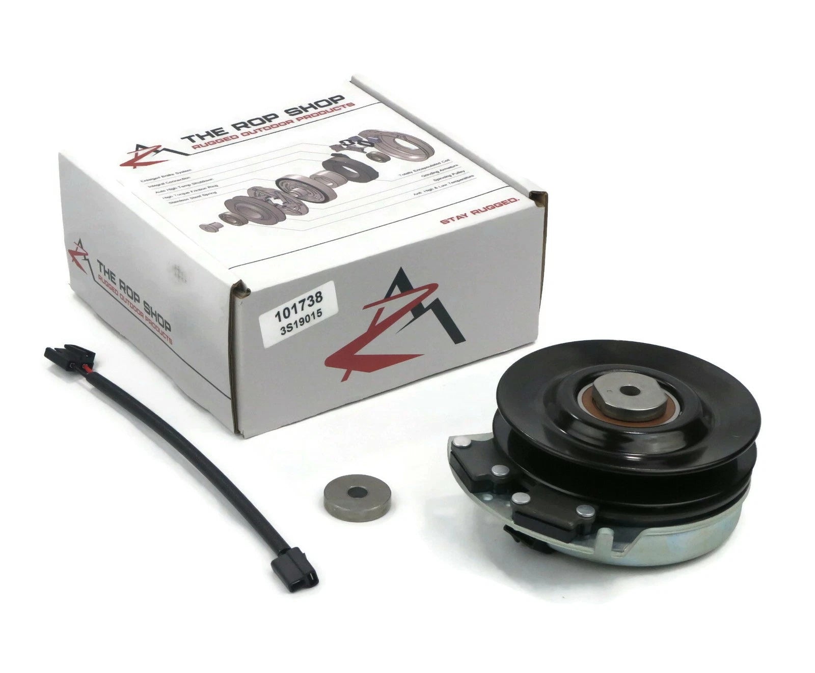 Electric PTO Clutch for John Deere Ztrak 717A (SN:0-30000), 717E Yard Lawn Mower