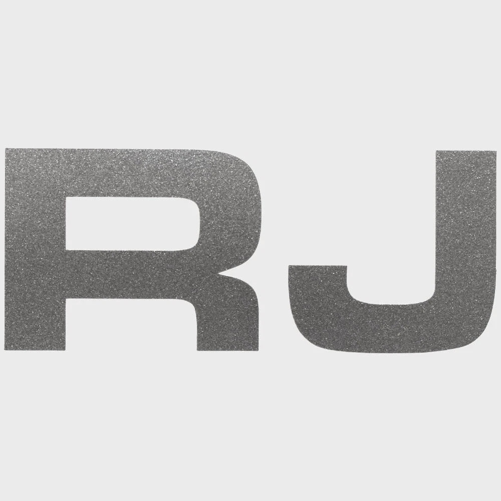 Tahoe Pontoon Boat Decal - RJ Gray Metallic Vinyl Sticker