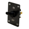 Boat On/Off Toggle Switch Panel SM-279-01 - Black Labeled