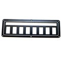 Tiara Boat Blank Switch Panel 3302650 - Helm 12 1/4 X 3 3/4 Inch Black