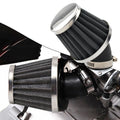 Air Filter Metal & Rubber 1Pcs 45mm for Most Motorcycle Air Filter