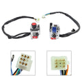 7/8" Pair Motorcycle Handlebar Switch Control Assembly Indicator Start Button