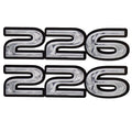 Rinker Boat Decal - 226 Sticker (pair)