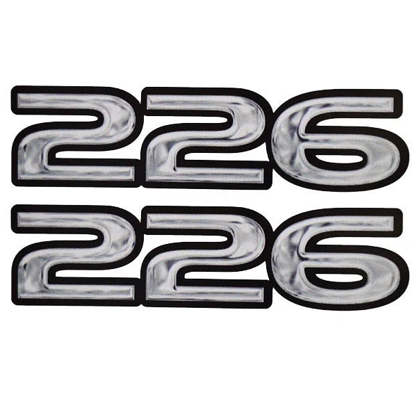 Rinker Boat Decal - 226 Sticker (pair)