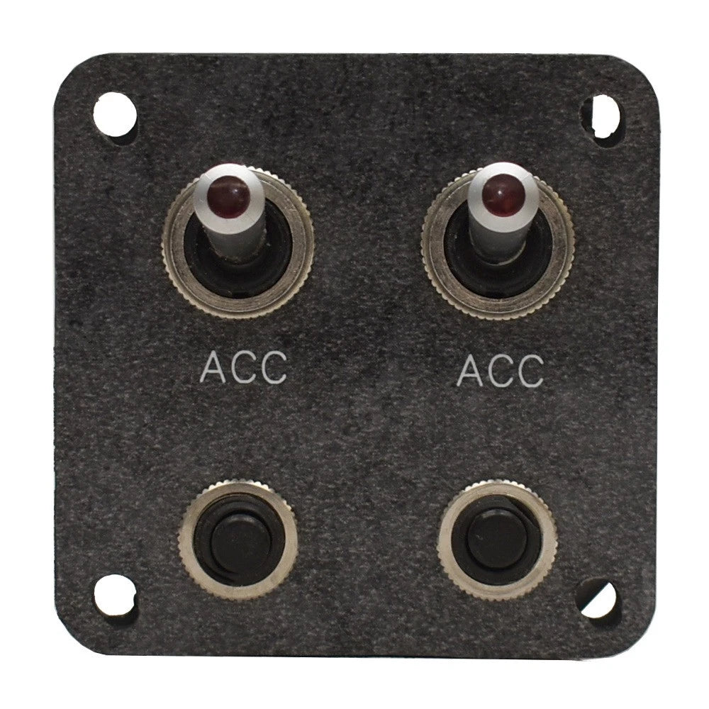 Harris Kayot Boat Toggle Switch Panel 50411 - 2 1/2 Inch Plastic