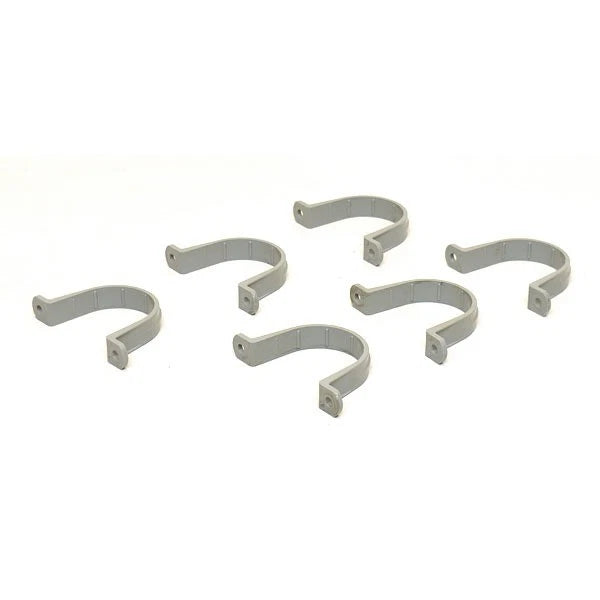 Royal Boat Conduit Clamps - 2 Inch Plastic (set of 6)