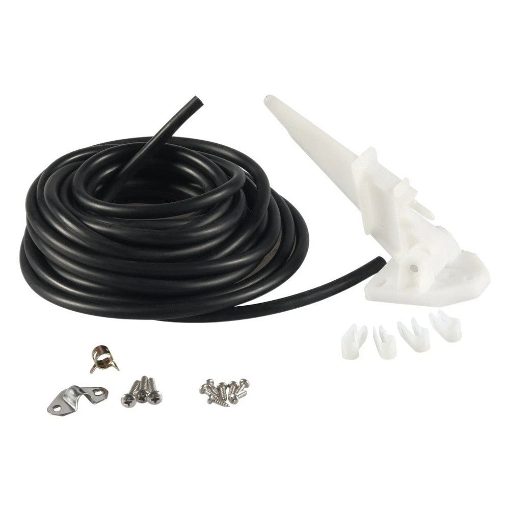 For Velocity Indicator for Boats with ABS Housing Starter Tube and Clamps Set