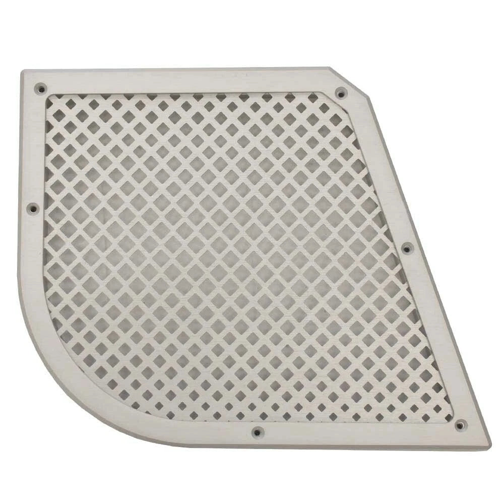 Aviara Boat Tower Speaker Grille 403127B - Brushed Aluminum (PORT)