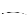 Tracker Boat Graphic Decal 165978 - 11 FT X 2 3/8 Inch Black Starboard