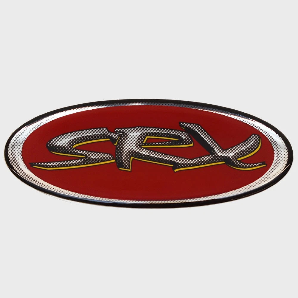 Sea Ray Boat Raised Model Decal - SRX Red Black Sticker
