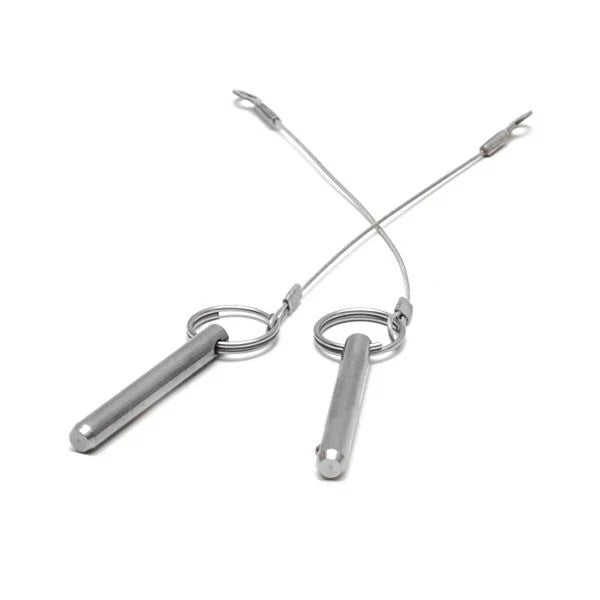 Boat Bimini Top Quick Pins - 2 3/8 X 3/8 Inch Stainless (pair)