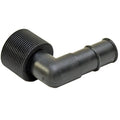 Lund Boat Drain Thru Hull 1983674 - 1 3/4 X 3 1/8 Inch Black Plastic